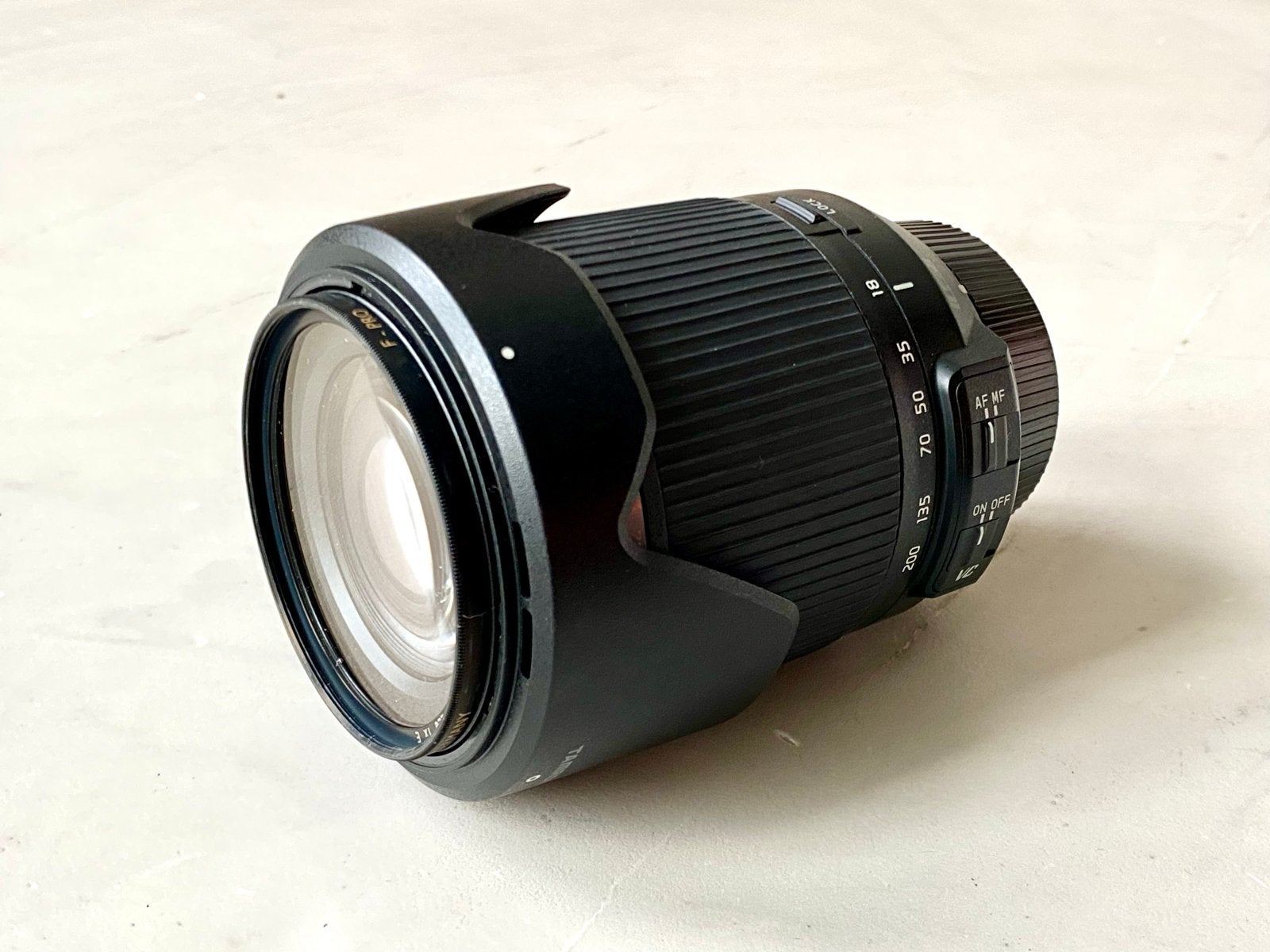 Tamron lens 18-200mm Nikon F-mount 3.5-5.6, Gebruikt, Ophalen of Verzenden, 200 mm, Handmatige focus