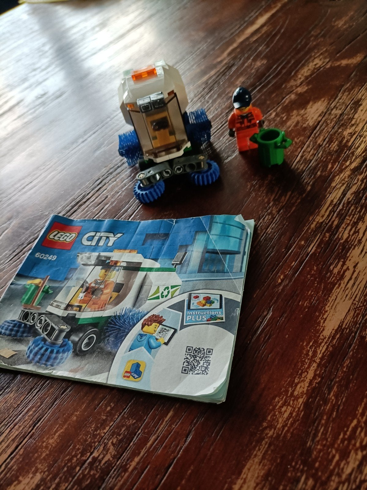Lego City 60249 Veegmachine, Lego, Ophalen of Verzenden, Inclusief minifiguren, Complete set