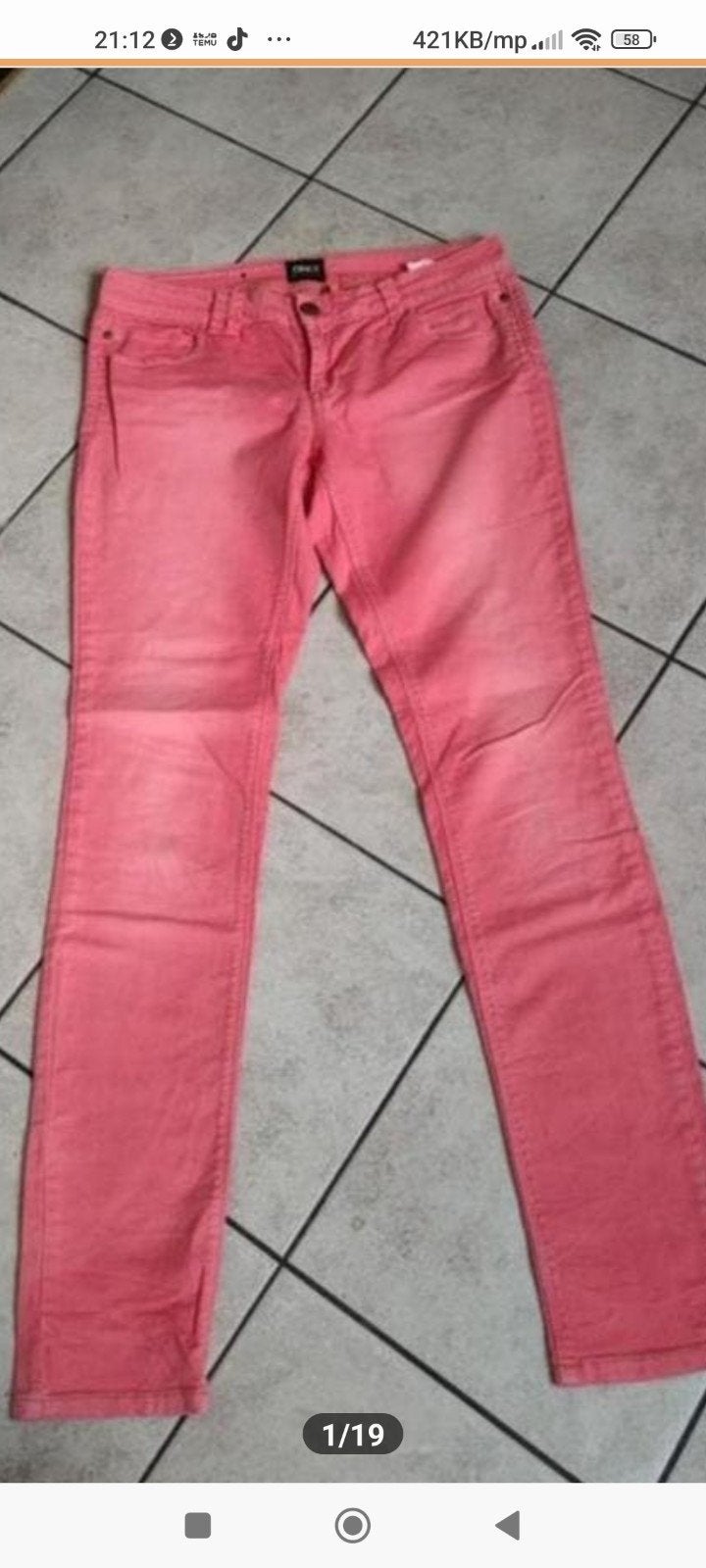 ONLY en Yaya Women spijkerbroek maat 31/34, Ophalen of Verzenden, Zo goed als nieuw, Blauw, W30 - W32 (confectie 38/40)