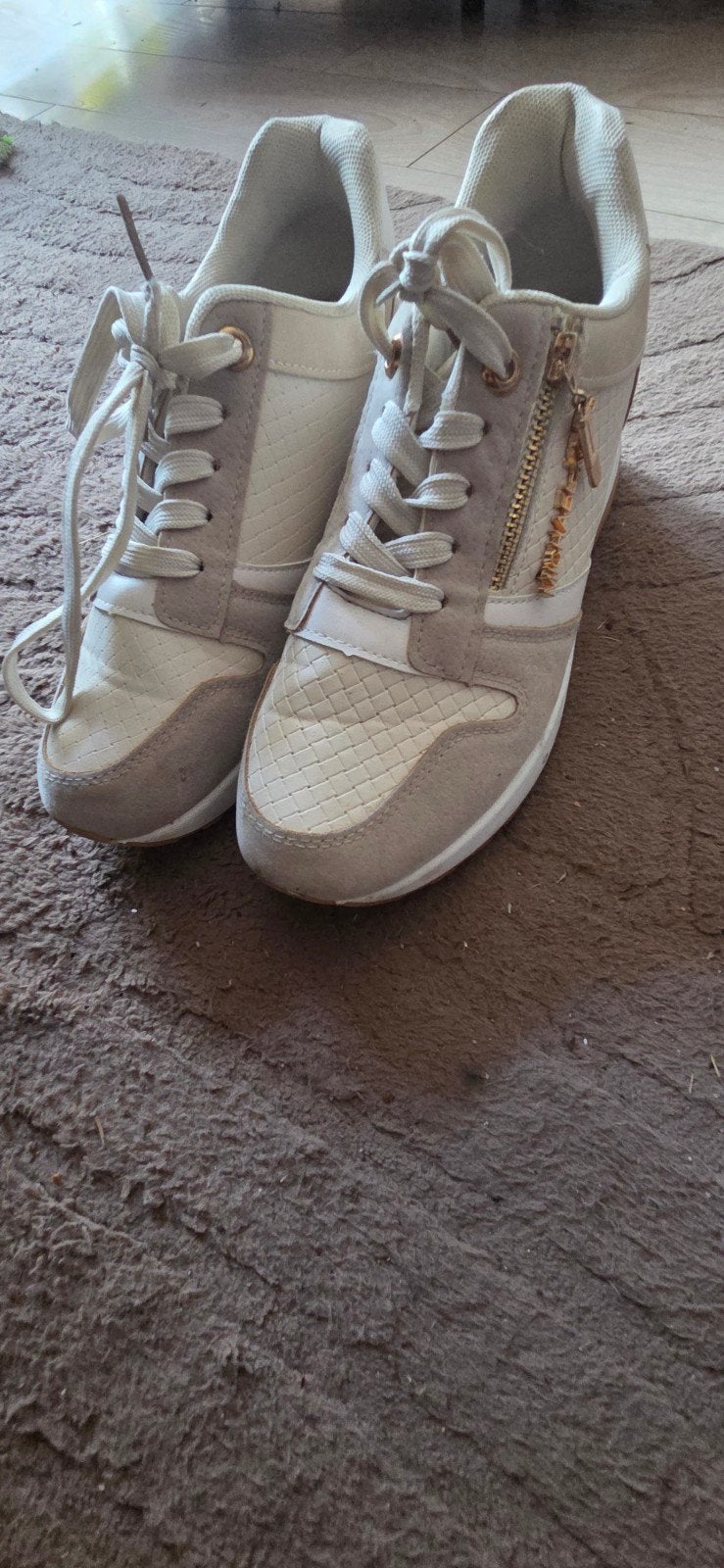 Dames sneakers, Ophalen, Beige, Sneakers of Gympen, Gedragen
