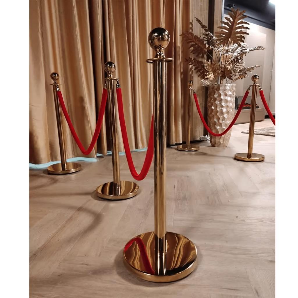 Afzetpalen - Vip palen - Afzetkoord - Vip decoratie - VIP