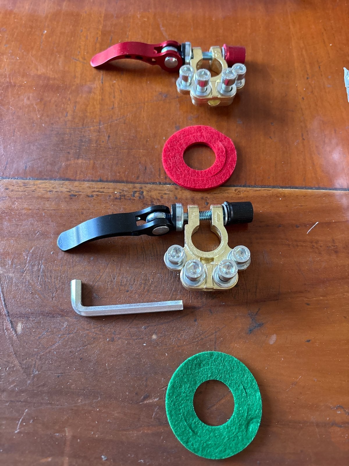 Accupoolklemmen Quick Release Set (Rood & Zwart), Ophalen of Verzenden, Nieuw, Universele onderdelen