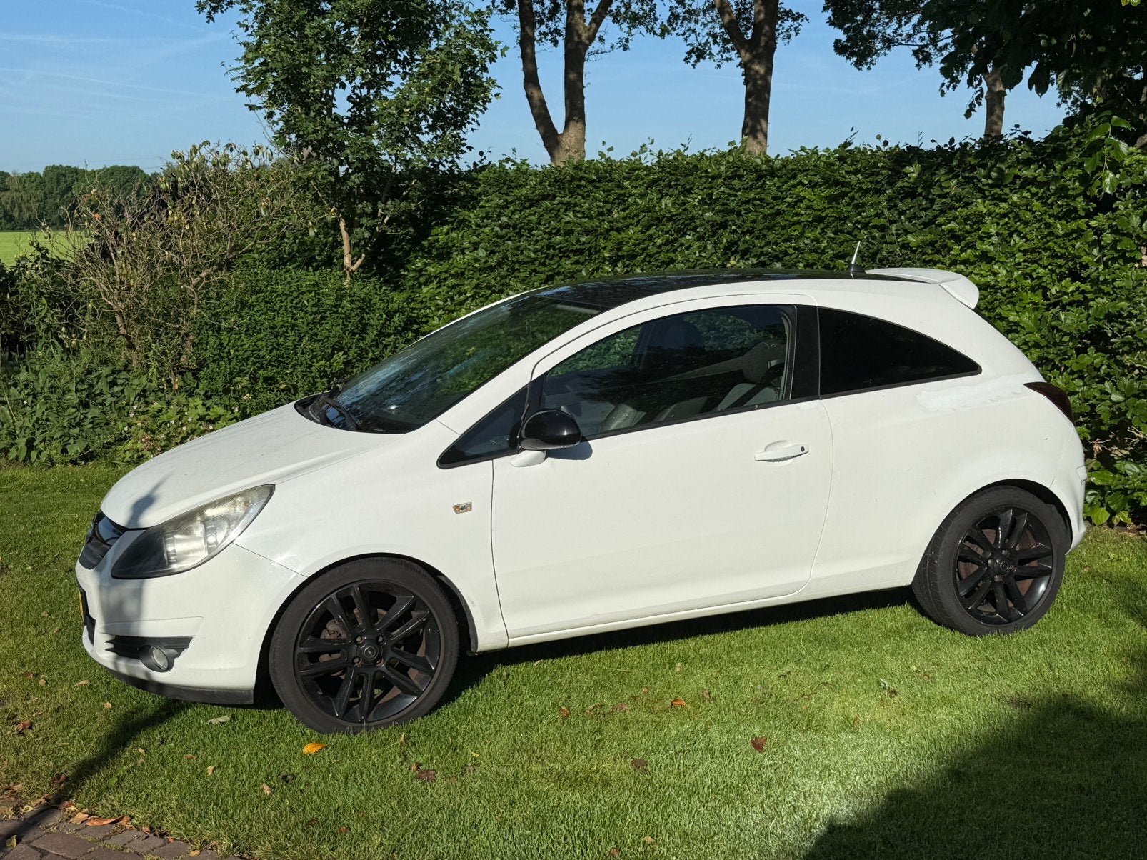 Opel Corsa 1.2 16V 3D 2009 Wit Onderdelen, Ophalen of Verzenden, Opel