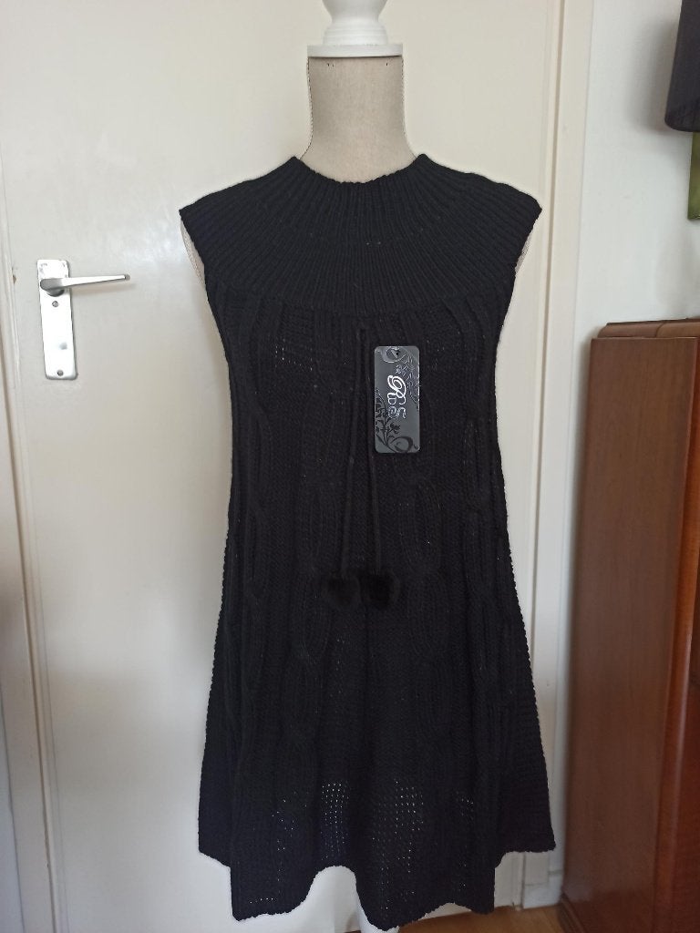 NIEUW Zwarte glitter tuniek trui van Reddys maat M 40 42, Maat 38/40 (M), Reddys, Verzenden, Zwart