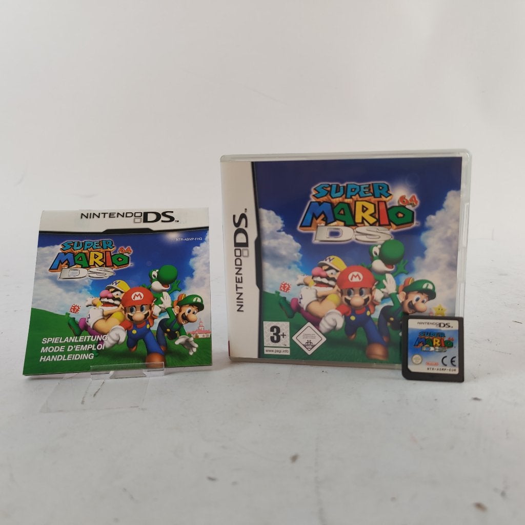 Super Mario 64 DS compleet || Nu voor €24.99!, Spelcomputers en Games, Avontuur en Actie, 1 speler, Ophalen of Verzenden, Zo goed als nieuw