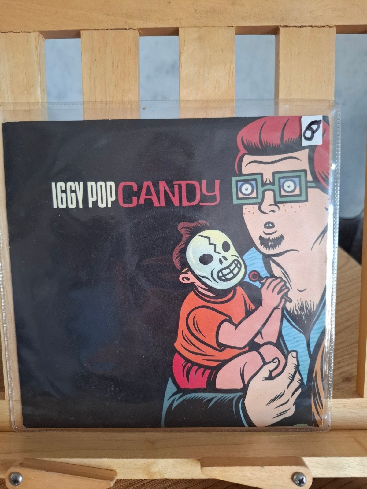 single: iggy pop - candy ( fijne dag), Ophalen of Verzenden, Pop