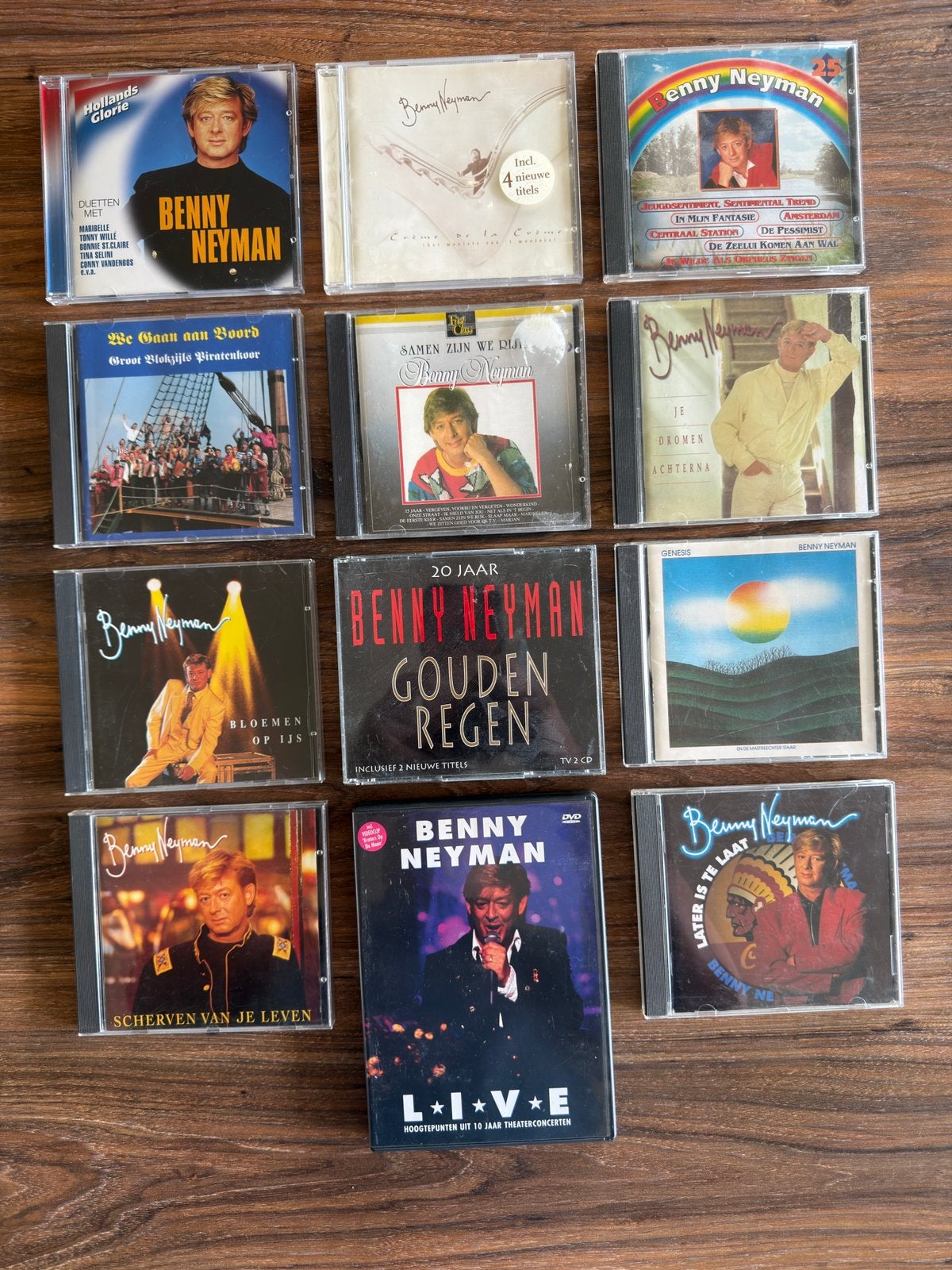 Diverse cd’s en dvd van Benny Neyman, Cd's en Dvd's, Ophalen of Verzenden, Zo goed als nieuw, Levenslied of Smartlap