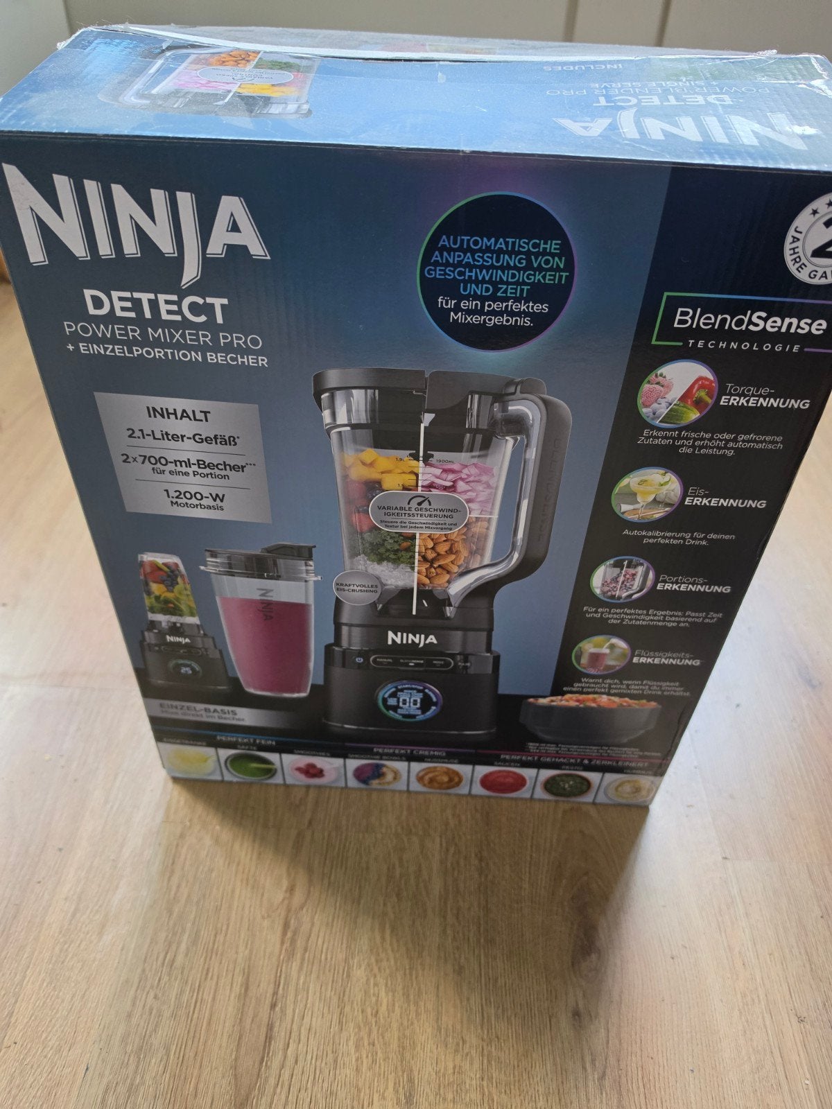 Nieuwe Ninja Detect Power Mixer Pro -, Witgoed en Apparatuur, Ophalen, Nieuw, Powerblender