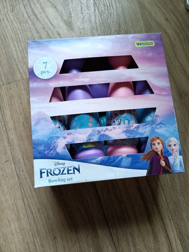 frozen bowling set, Sport en Fitness, Bowlen, Ophalen, Zo goed als nieuw, Bal