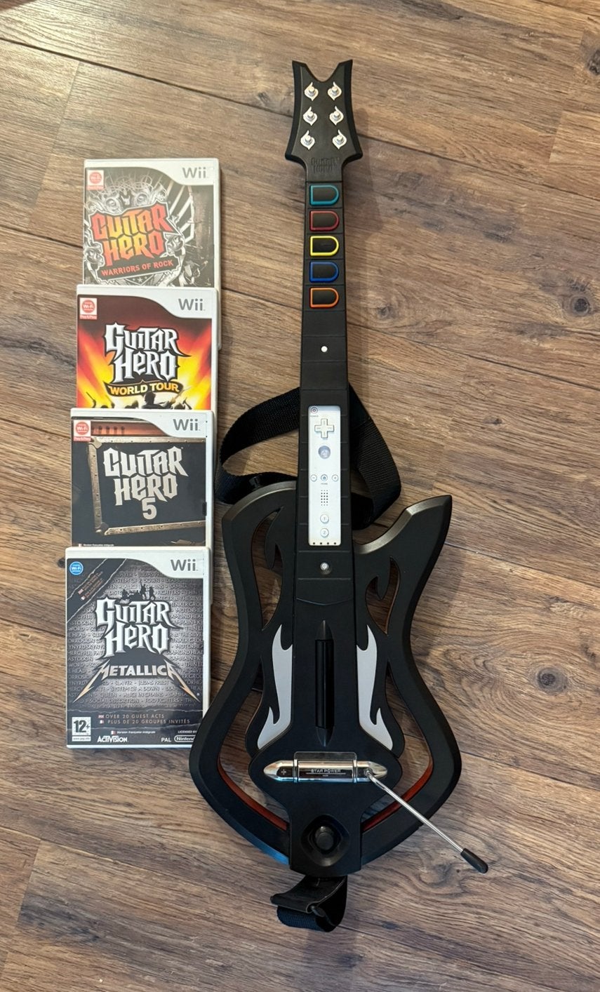 Guitar Hero, Ophalen, Muziek, 1 speler, Zo goed als nieuw