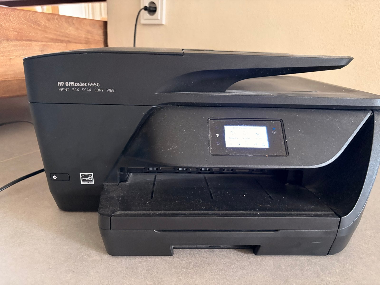 HP OfficeJet 6950 All-in-One Printer - Print, Scan, Kopieer,, Ophalen, Gebruikt, Faxen, Inkjetprinter