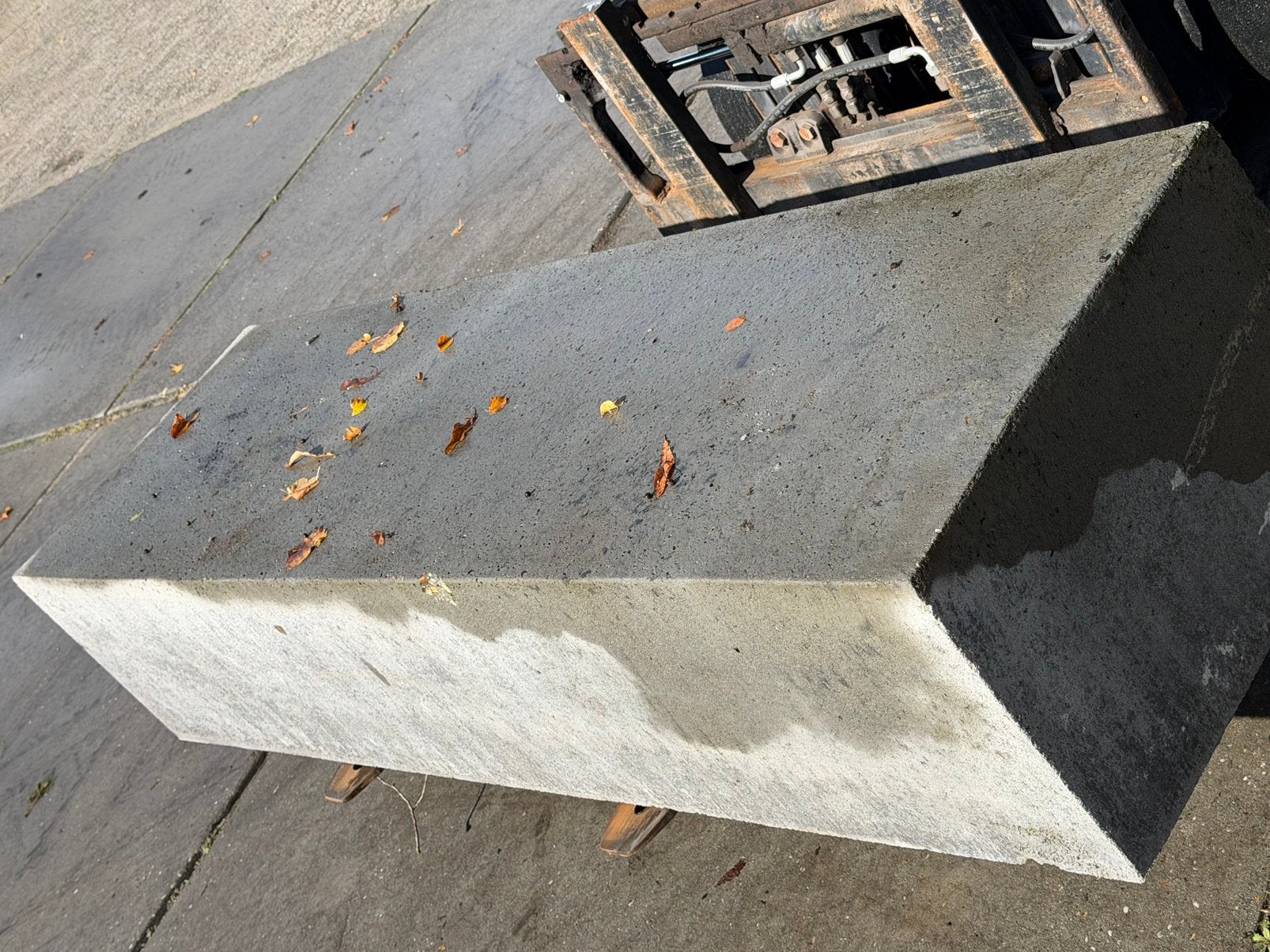 Oud Hollandse zitelement Grijs 200x60x40 cm RESTPARTIJ, Tuin en Terras, Ophalen, Nieuw, Beton, Terrastegels