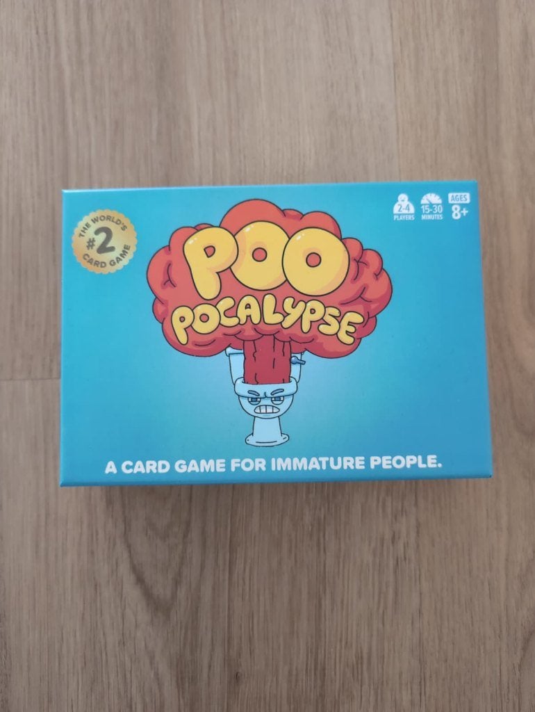 Poo Pocalypse Kaartspel: Hilarisch Familie & Partyspel, Een of twee spelers, Ophalen of Verzenden, Zo goed als nieuw, Asmodee