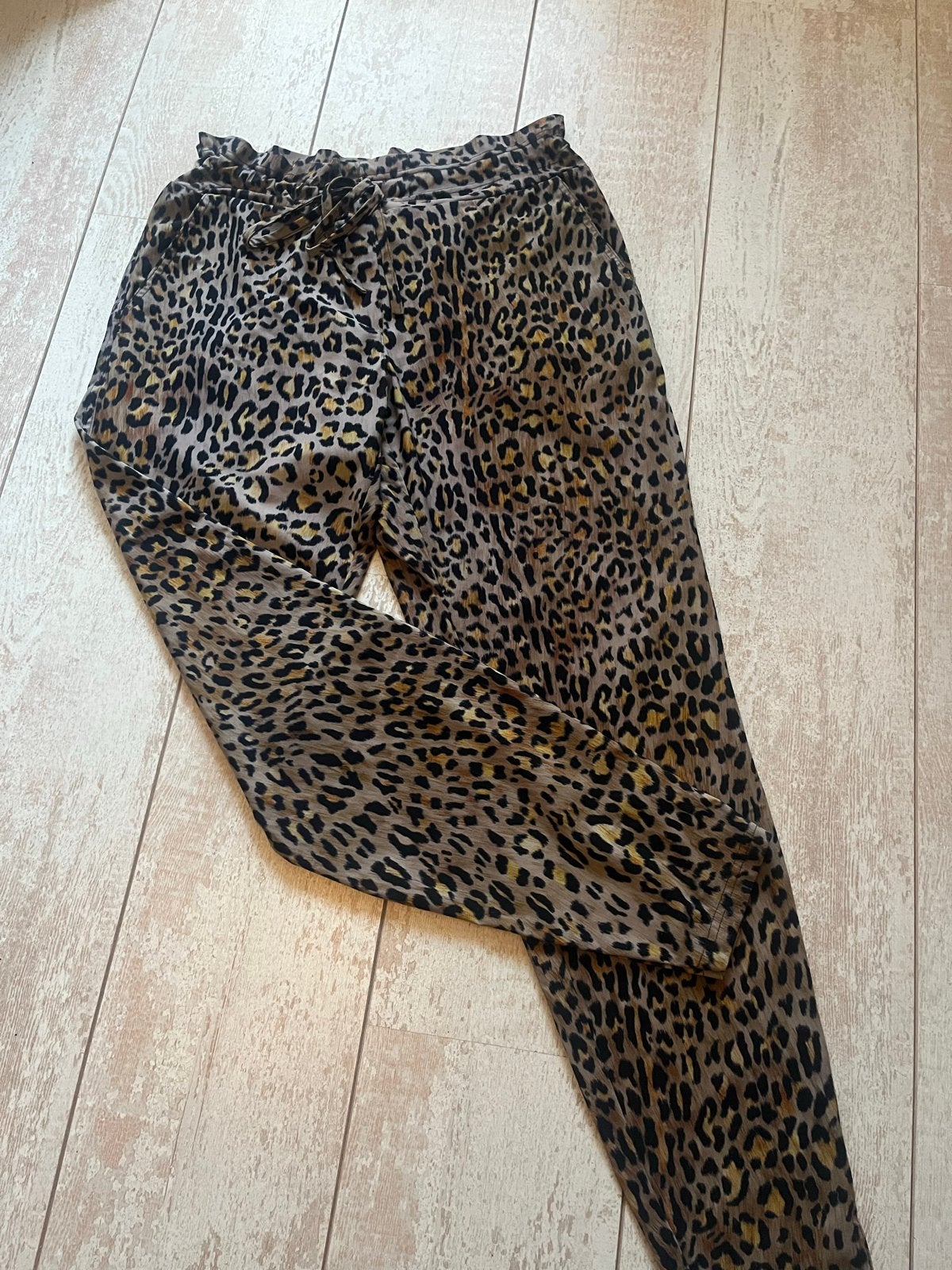 Studio Anneloes broek met luipaardprint, maat L, Overige kleuren, Verzenden, Maat 42/44 (L), Zo goed als nieuw