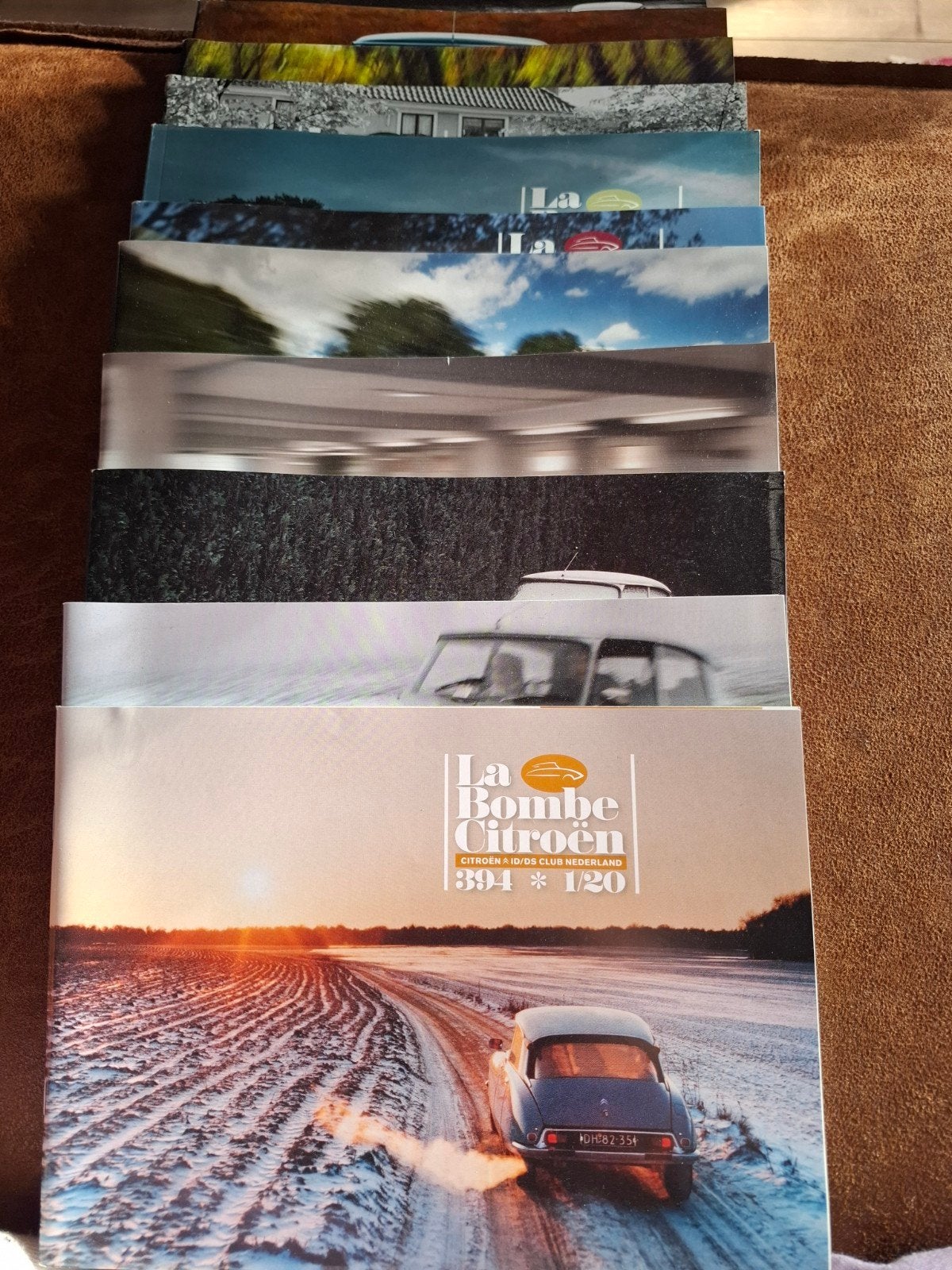 La Bombe Citroën Club Nederland tijdschriften 2020(11 stuks), Ophalen of Verzenden, Gelezen, Citroën, Citroën ID/DS Club Nederland