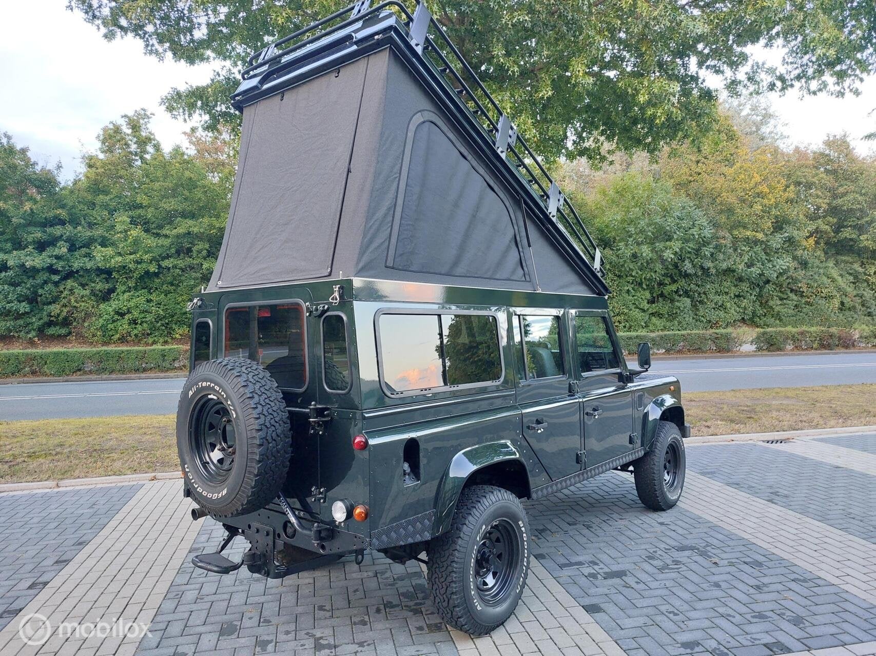 Land Rover Defender Td5 Camperkenteken! 4pers Ruil mogelijk, Gebruikt, Overige carrosserieën, 2495 cc, 4 stoelen