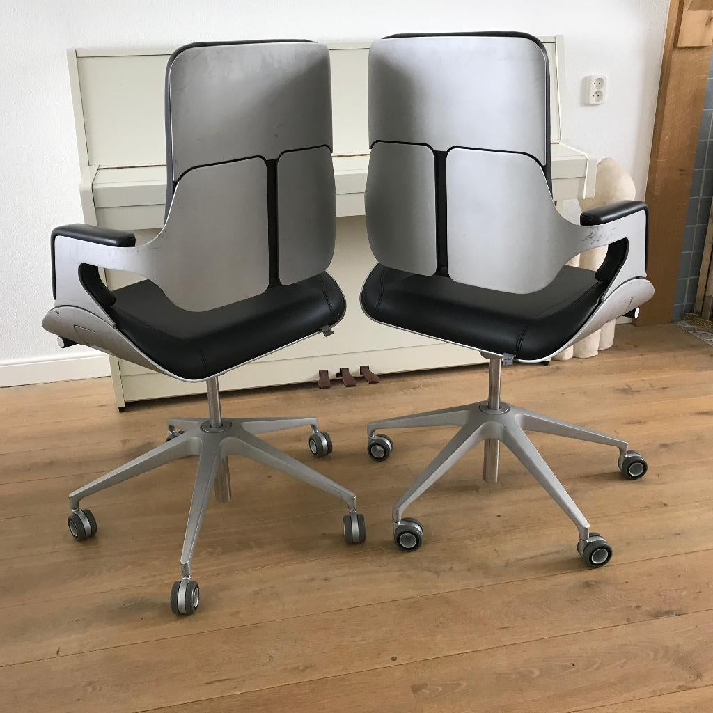20 Interstuhl Silver 262S 262 S bureaustoel stoel, Gebruikt, Zwart, Ophalen of Verzenden, Nvt