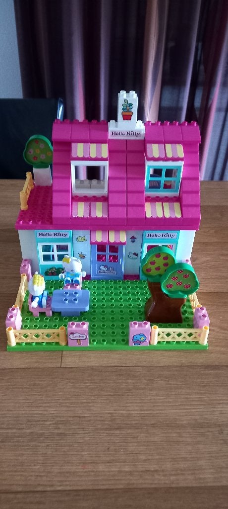 Hello Kitty duplo huis., Ophalen of Verzenden, Gebruikt