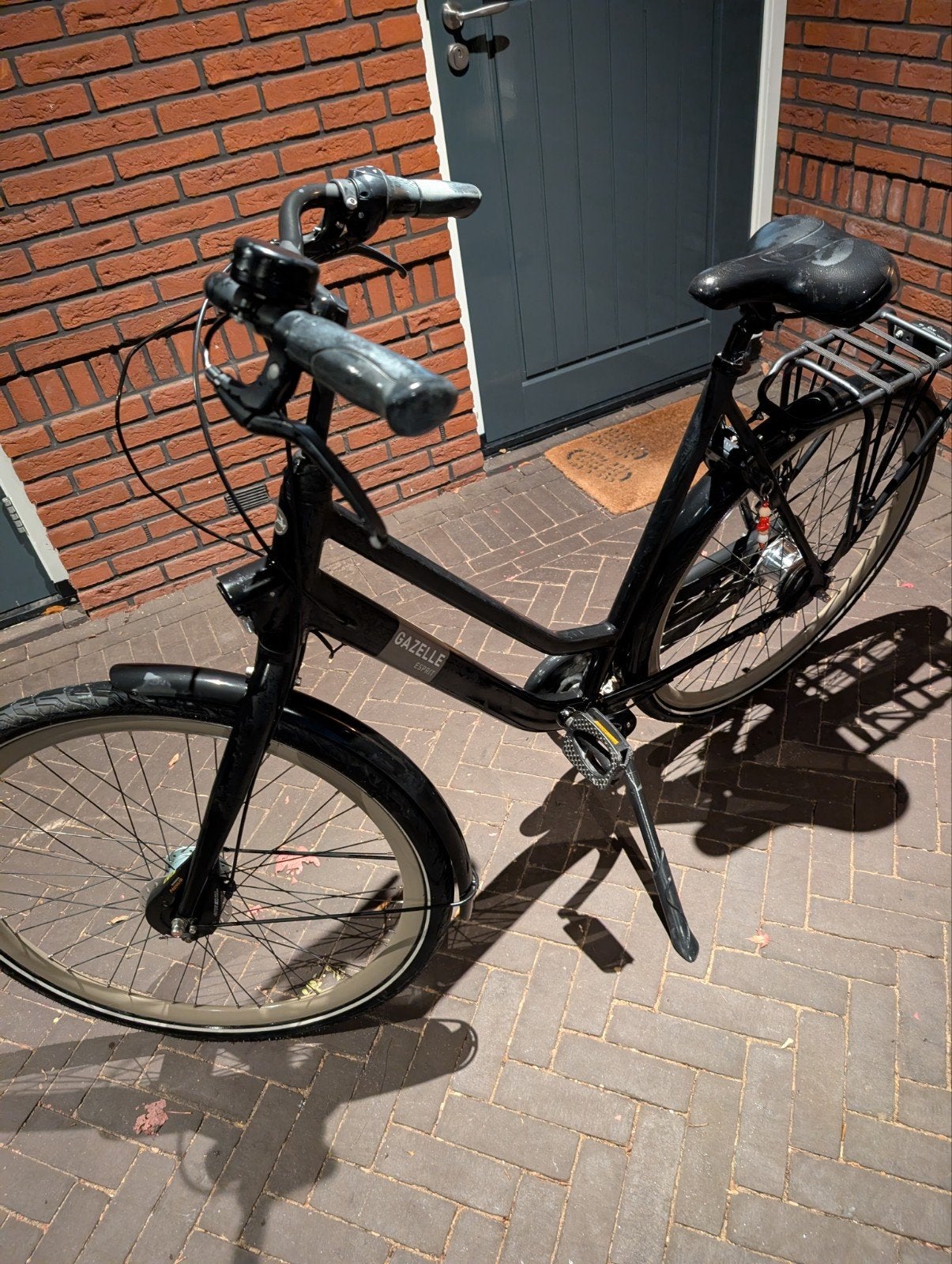 Gazelle Esprit Damesfiets - Zwart, Gebruikt, Ophalen, Velgrem, Versnellingen, 56 cm of meer