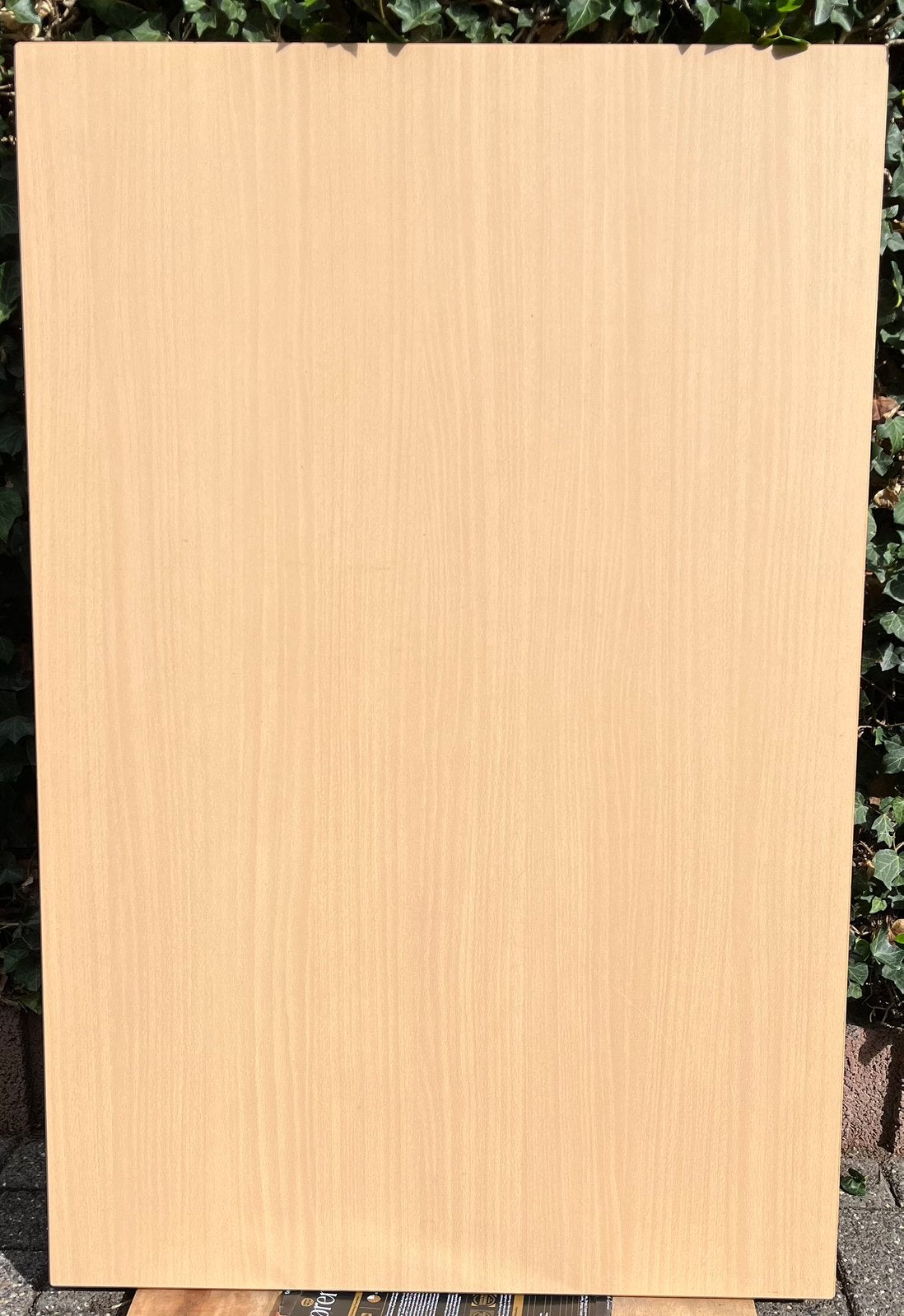 Dik werkblad, beuken houtnerf 80x120x2,3, bijna gratis, Ophalen