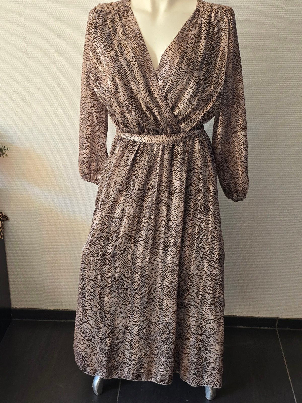 Chastar dames jurk met luipaardprint, maat L/XL, Kleding | Dames, Chastar, Maat 42/44 (L), Ophalen of Verzenden, Zo goed als nieuw