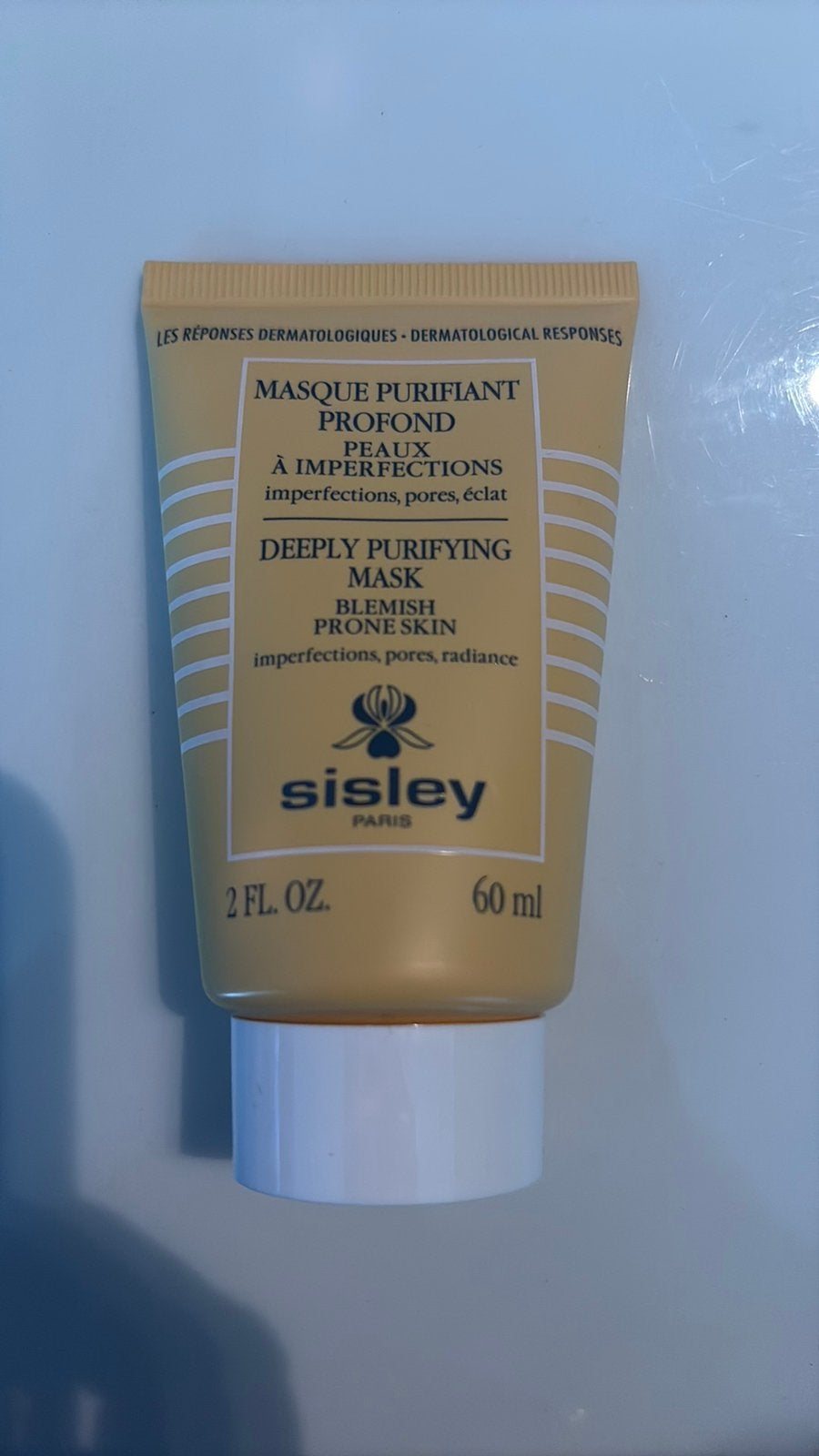 Sisley deeply purifying mask nieuw 60ml, Ophalen of Verzenden, Zo goed als nieuw, Gehele gezicht, Reiniging