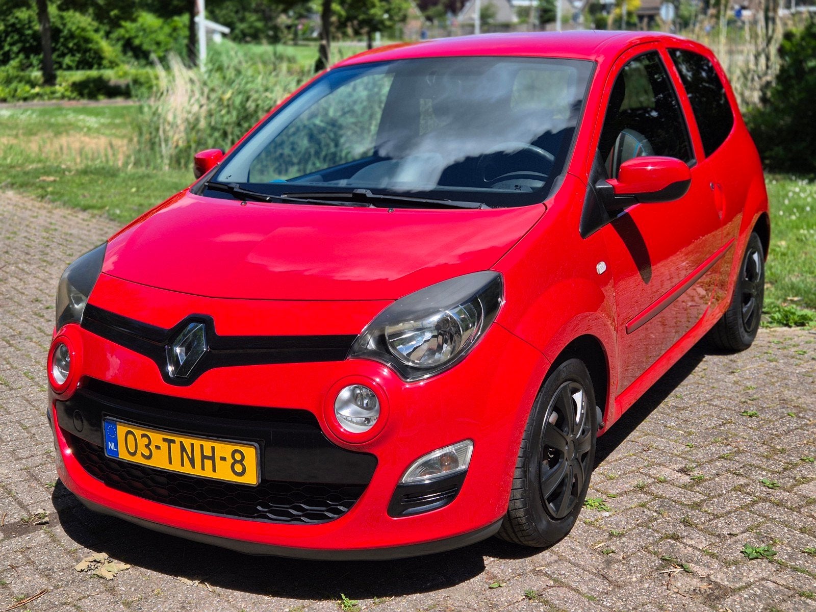 Renault Twingo 1.2 16V 2012 Rood, Auto's, Voorwielaandrijving, 839 kg, Twingo, 74 pk