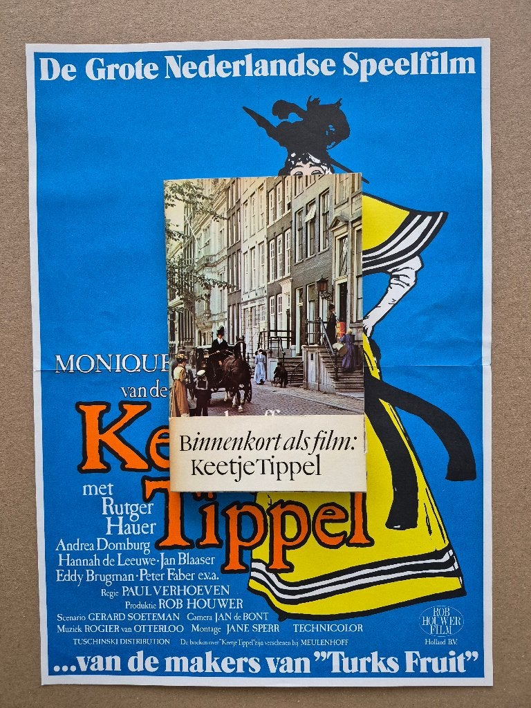 Keetje Tippel – Neel Doff + originele filmposter, Ophalen of Verzenden, Zo goed als nieuw