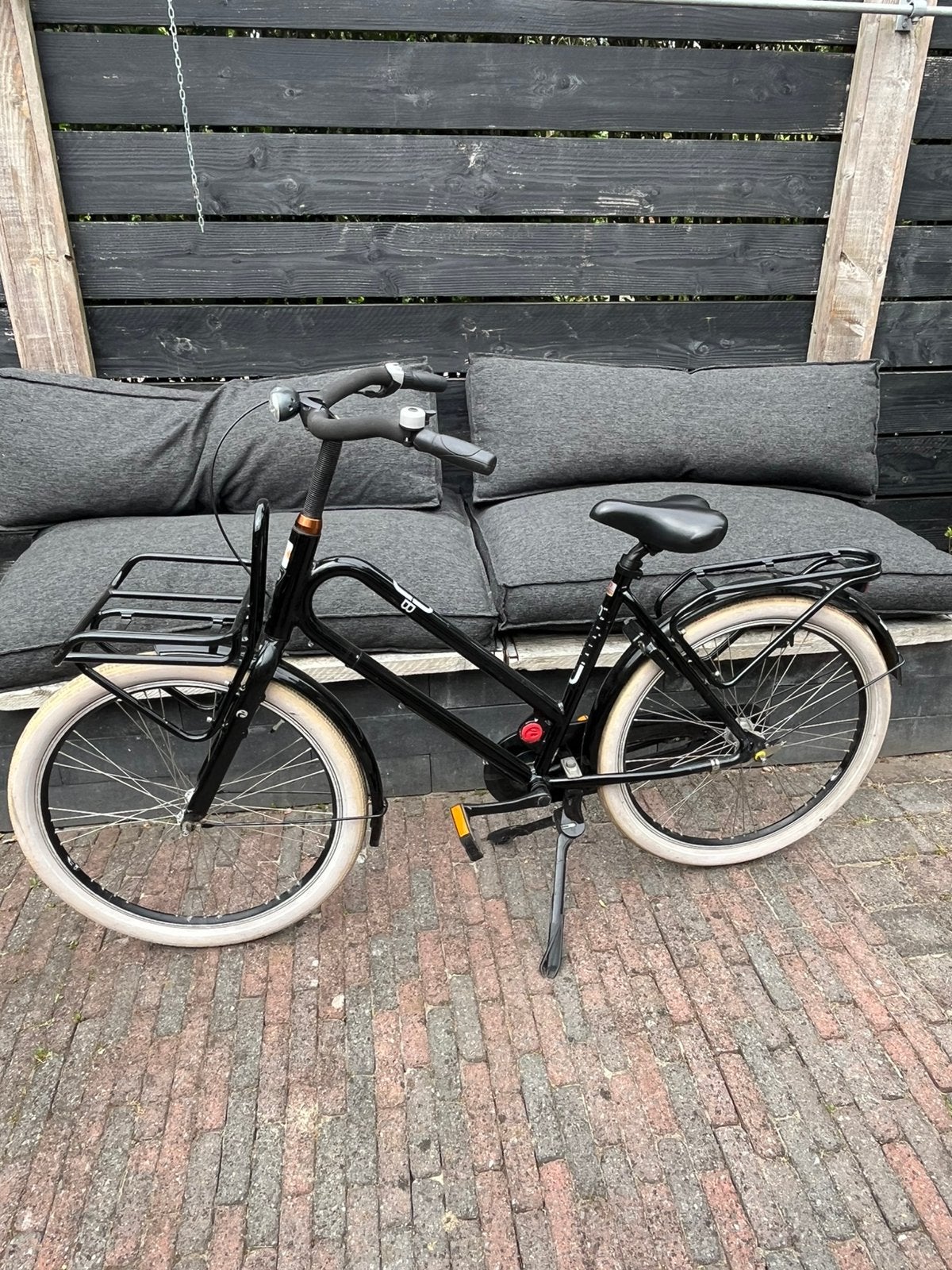 Batavus transportfiets 26 inch, Ophalen, Terugtraprem, Gebruikt, Staal