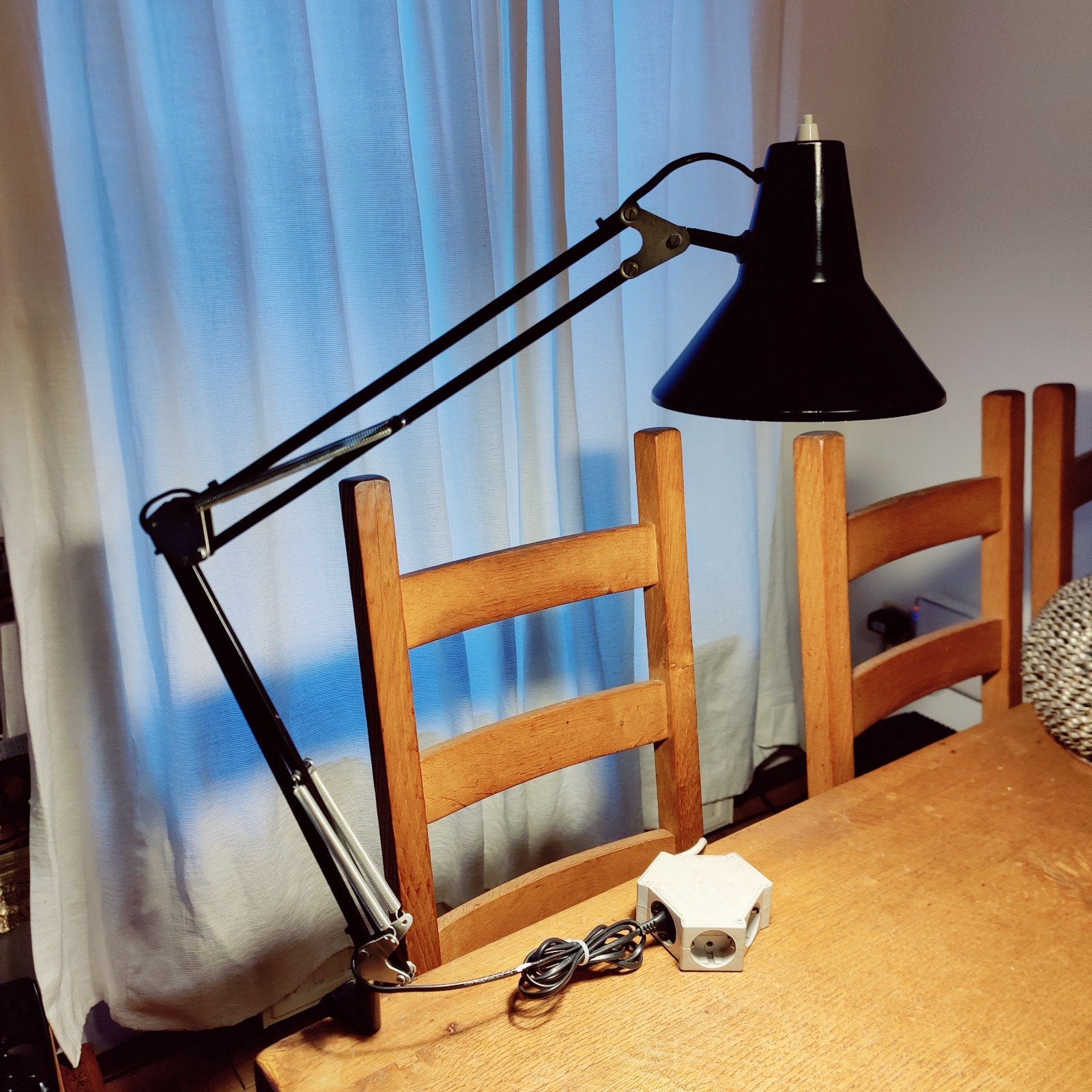 Vintage Teken Architectenlamp Jaren '70 - Diverse Kleuren, Bureaulamp, Vintage, Meerkleurig, Metaal