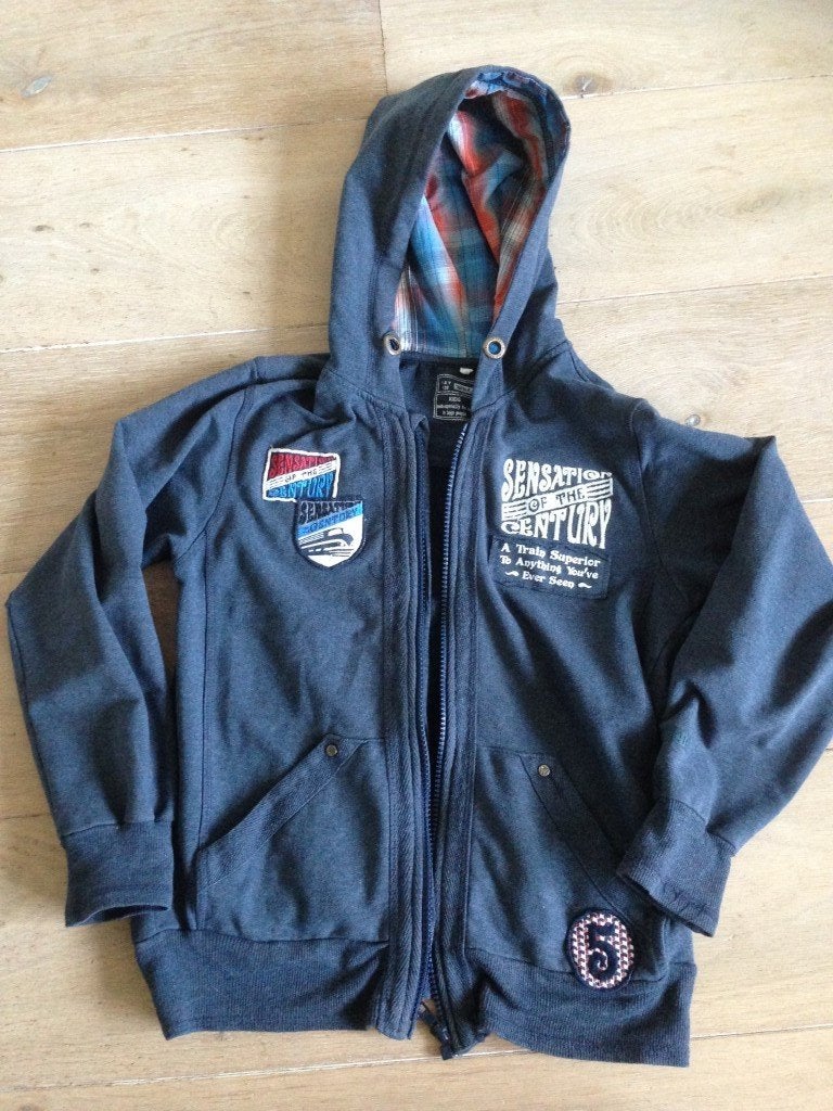 vest jongen maat 128, Kinderen en Baby's, Kinderkleding | Maat 128, Ophalen of Verzenden, Gebruikt, Jongen, Trui of Vest