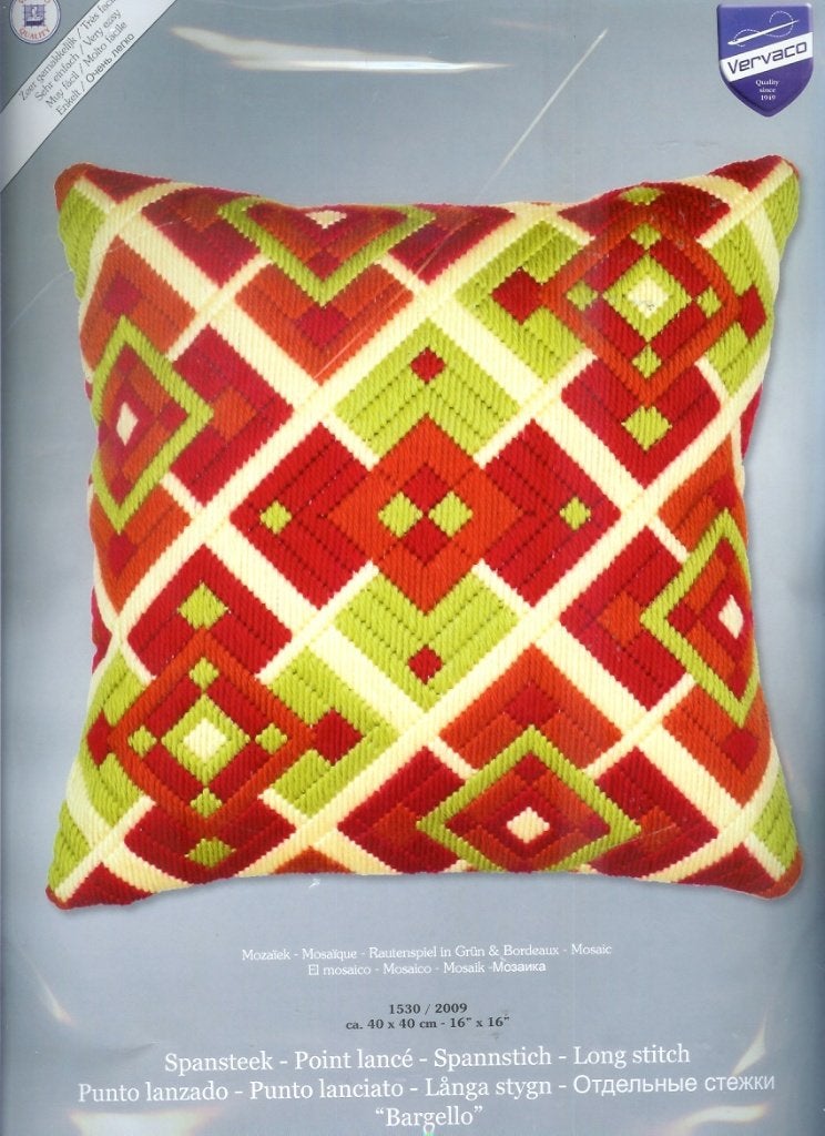 Cado vervaco borduurpakket spansteekkussen, 2009, Ophalen of Verzenden, Nieuw, Handborduren, Borduurpakket