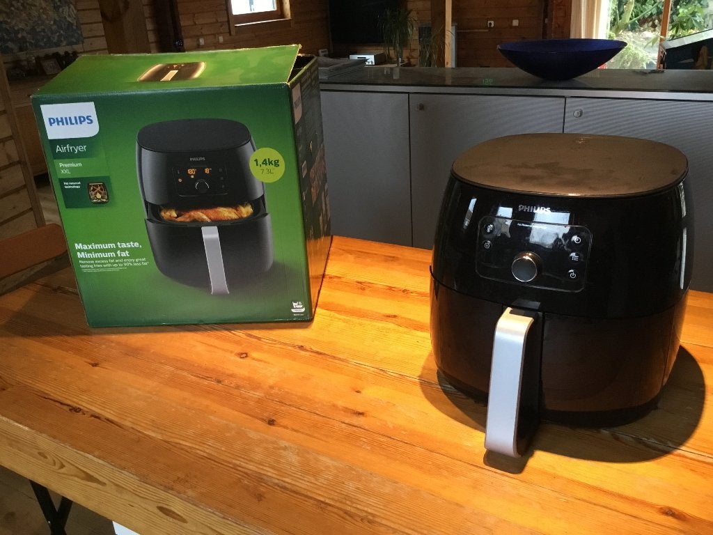 Philips Airfryer XXL, Ophalen of Verzenden, Gebruikt, Airfryer XXL, 1000 t/m 1499 gram