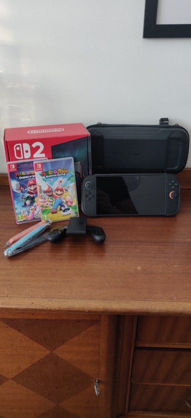 Complete Nintendo Switch 2, Ophalen, Met games, Met 2 controllers, Zo goed als nieuw