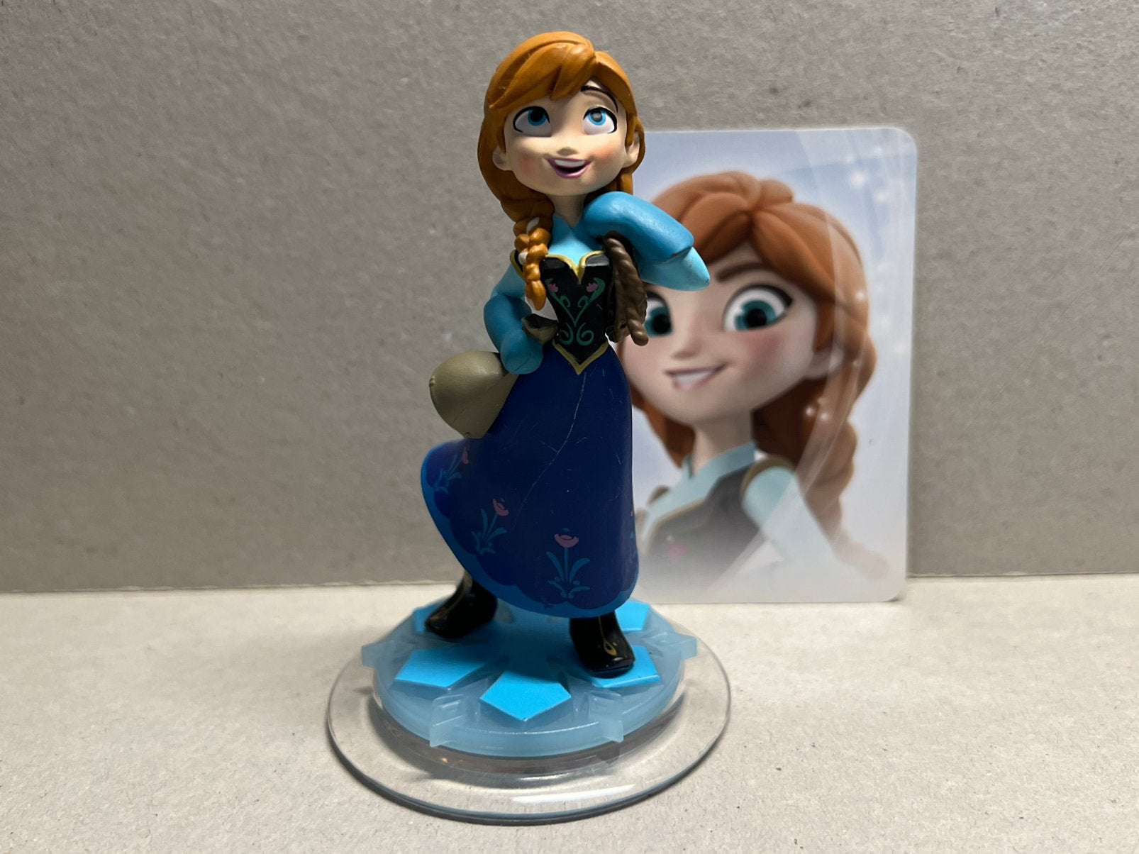 Disney Infinity 1.0 Anna mét kaart, 1 speler, Ophalen of Verzenden, Zo goed als nieuw, Role Playing Game (Rpg)