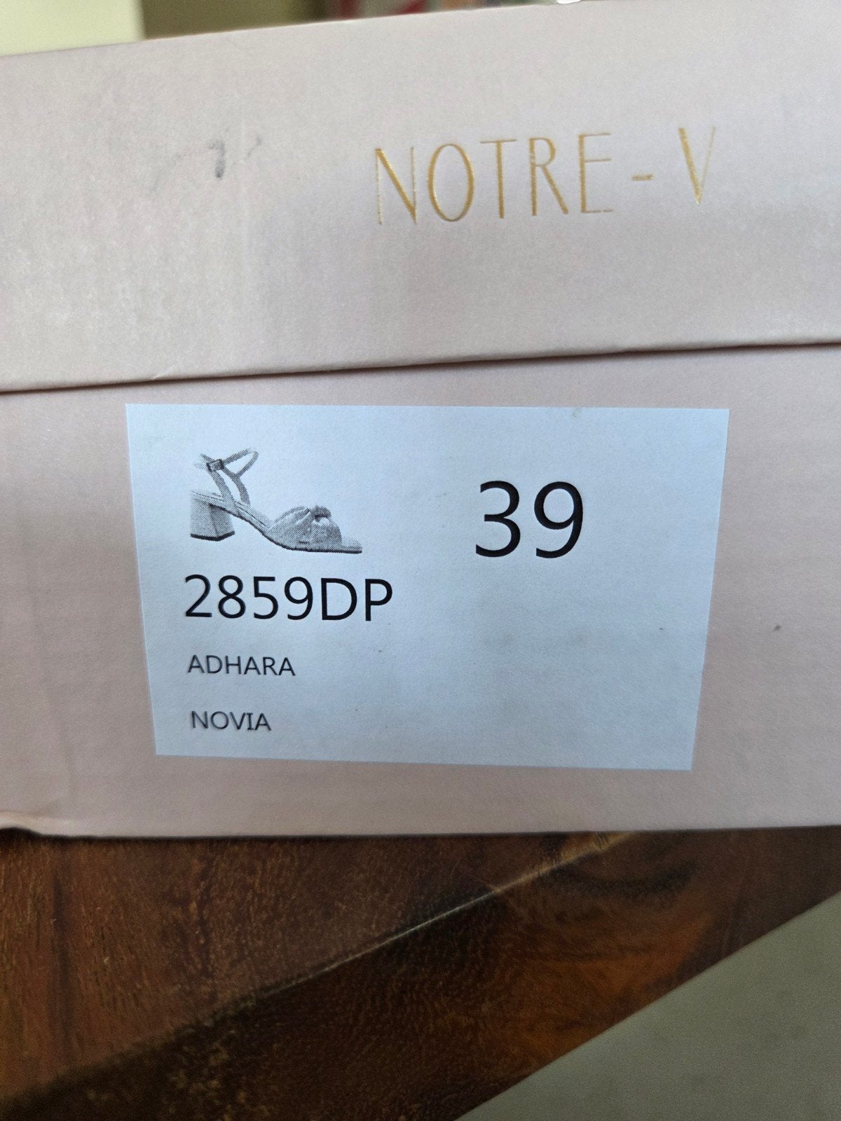 Nieuwe Notre-V Adhara Novia Sandalen Maat 39, Ophalen of Verzenden