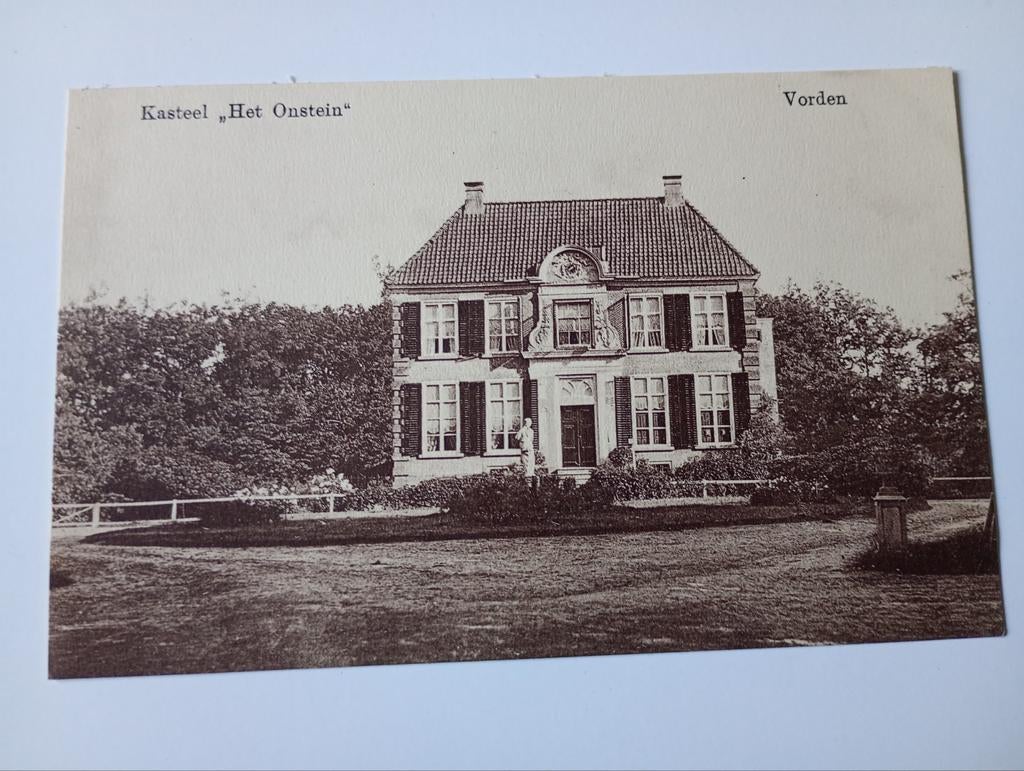 Vorden Kasteel Het Onstein, Ophalen of Verzenden, Voor 1920, Ongelopen, Gelderland