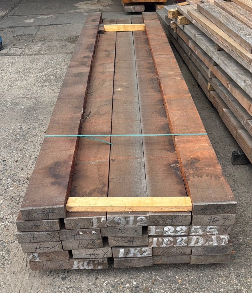 Azobé hardhout 65x205, Ophalen, Nieuw, Hardhout, 250 cm of meer