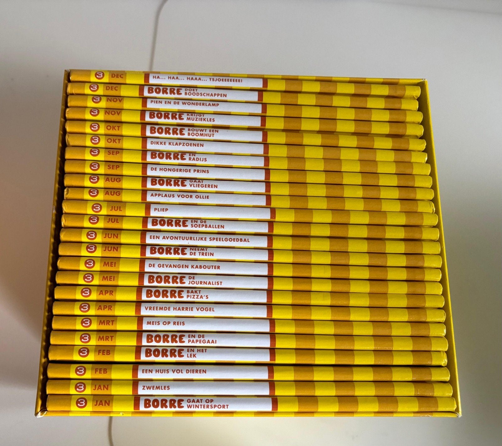 Borre Boeken Collectie - Complete Set, 3x24 + 8 bonusboekjes, Boeken, Ophalen, Zo goed als nieuw, Jeroen Aalbers, Fictie algemeen