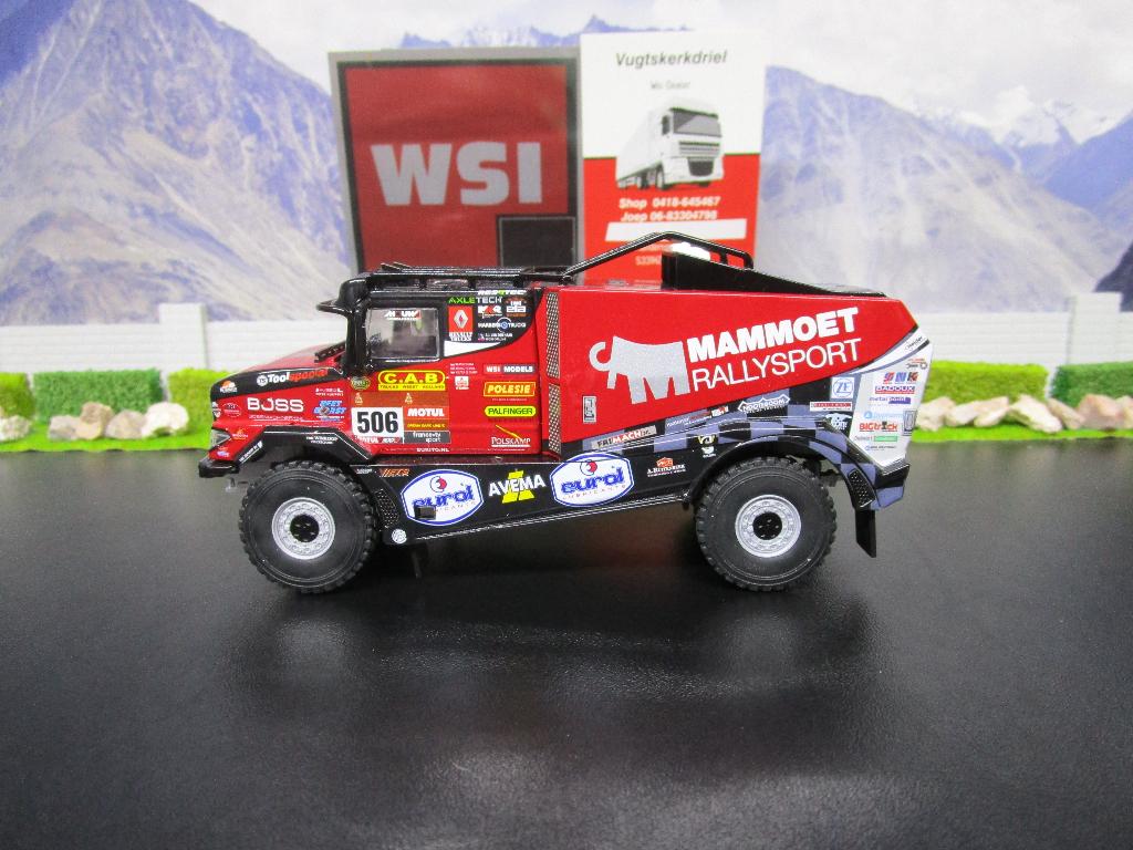 Wsi 410227 Mammoet, Renault Sherpa 2018 "Zie Omschrijving", Hobby en Vrije tijd, Modelauto's | 1:50, Ophalen, Nieuw, Bus of Vrachtwagen