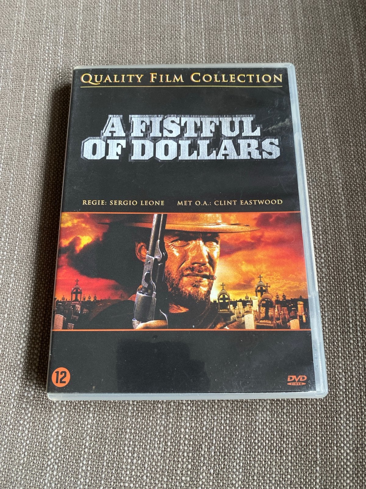 A Fistful of Dollars dvd - Quality Film Collection, Vanaf 12 jaar, Ophalen of Verzenden, Zo goed als nieuw, Overige genres