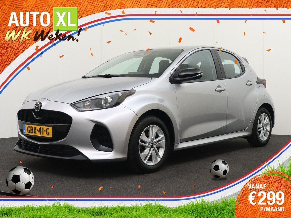 Mazda 2 Hybrid 1.5 Aut. Centre-line Camera Adapt.Cruise Stoe, Auto's, Gebruikt, 450 kg, Bedrijf, 3 cilinders