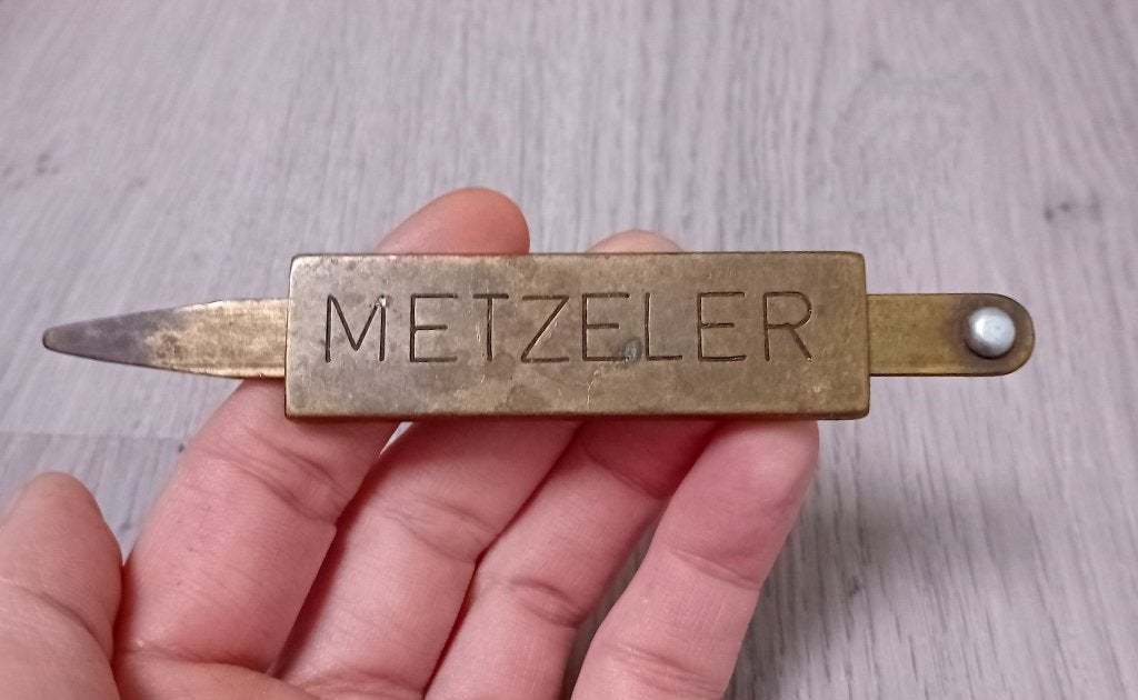 Metzeler vintage dieptemeter, Verzenden