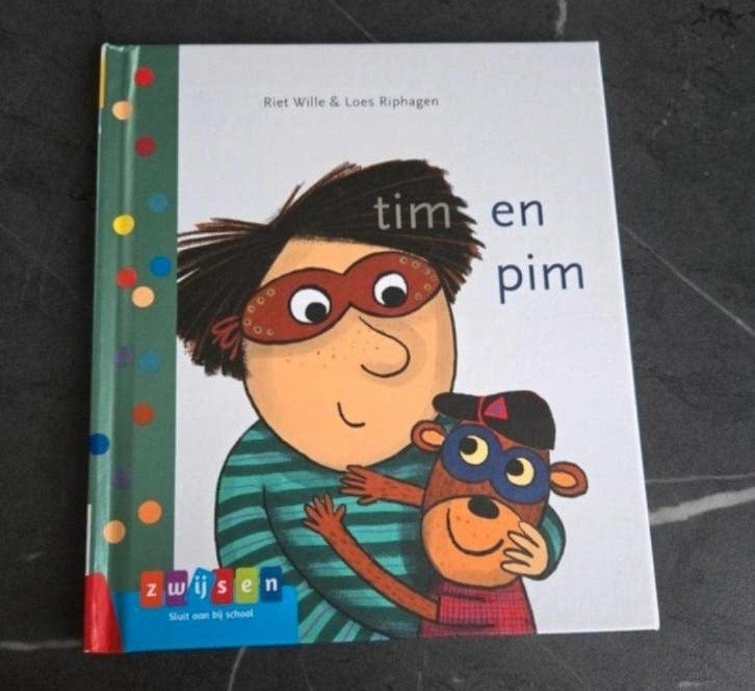 Tim en Pim leesboek, Ophalen of Verzenden, Zo goed als nieuw, 3 tot 4 jaar