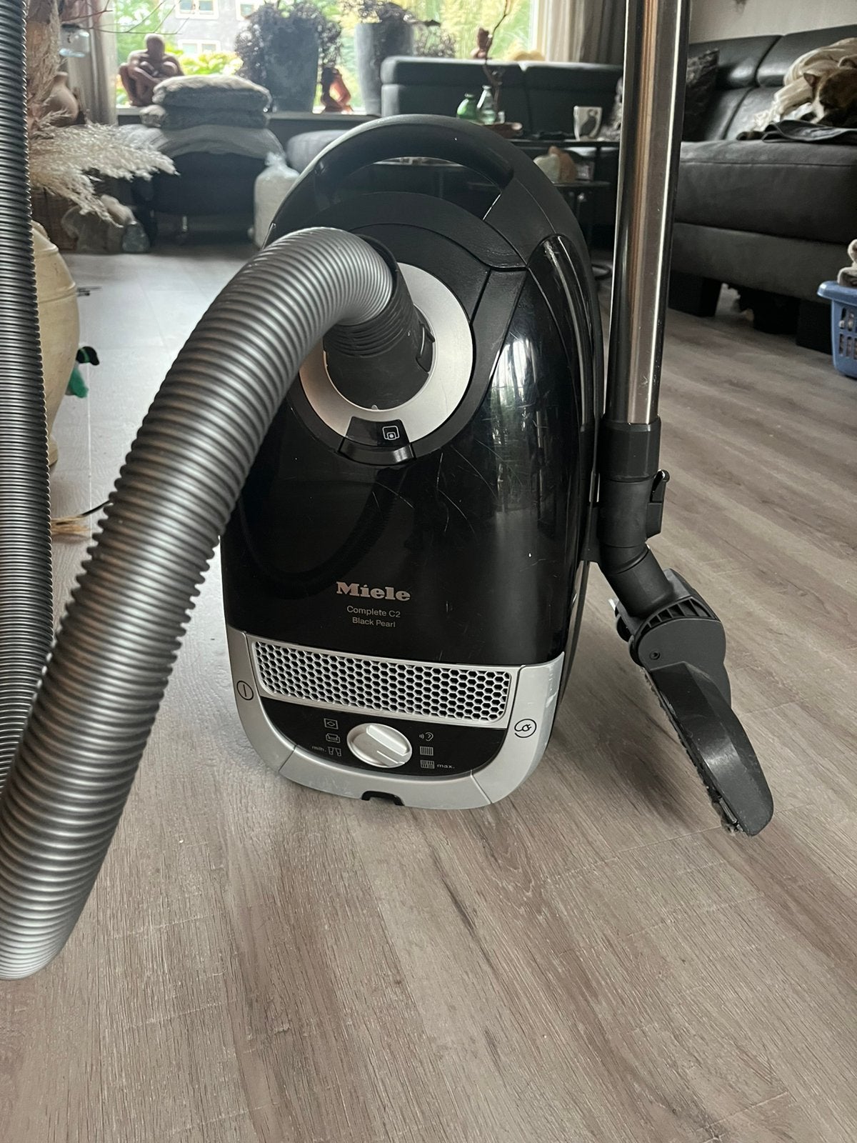 Miele C2 black pearl, Ophalen of Verzenden, Zo goed als nieuw