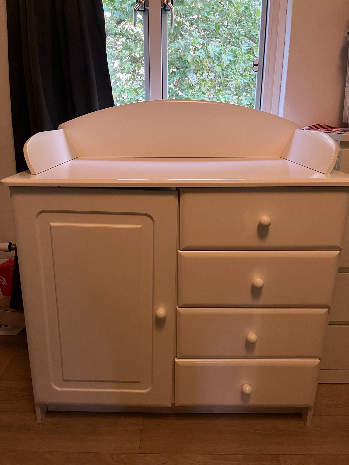 Commode met lades en kastje, Ophalen, Gebruikt, 105 cm of meer, 100 cm of meer