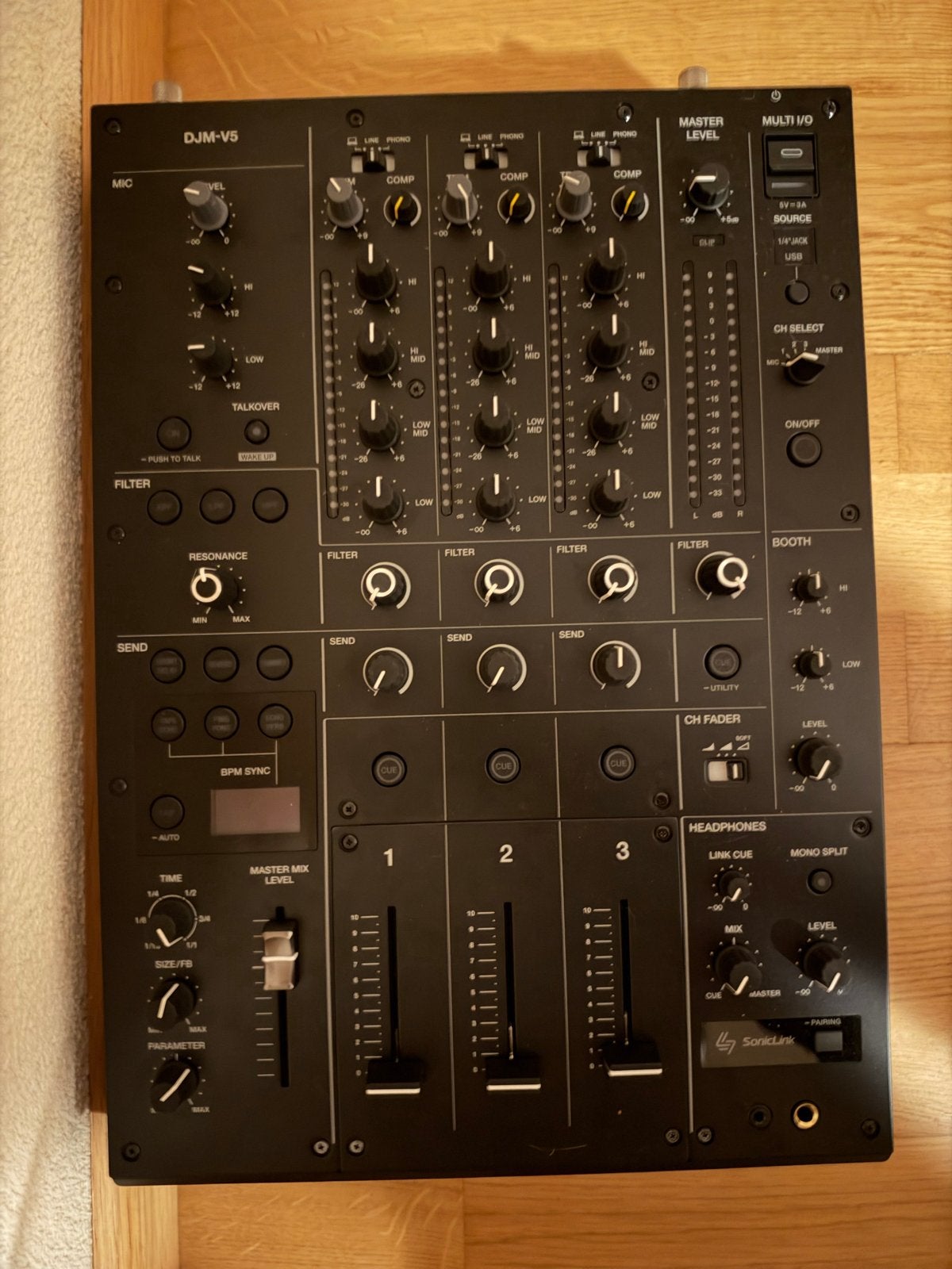 Pioneer DJM-A9 DJ Mixer - Zo goed als nieuw, Ophalen of Verzenden, Nieuw, Dj-set, Pioneer