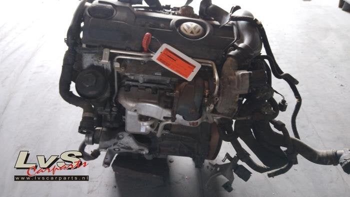 Motor van een Volkswagen Golf Plus, Gebruikt, -, Volkswagen, -
