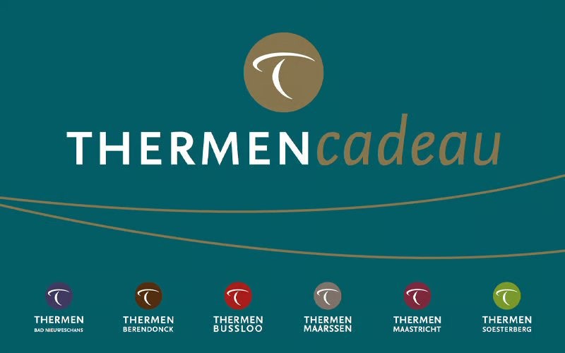 Thermen Cadeaubon €200 – Digitaal, Drie personen of meer, Cadeaubon, Spa of Sauna