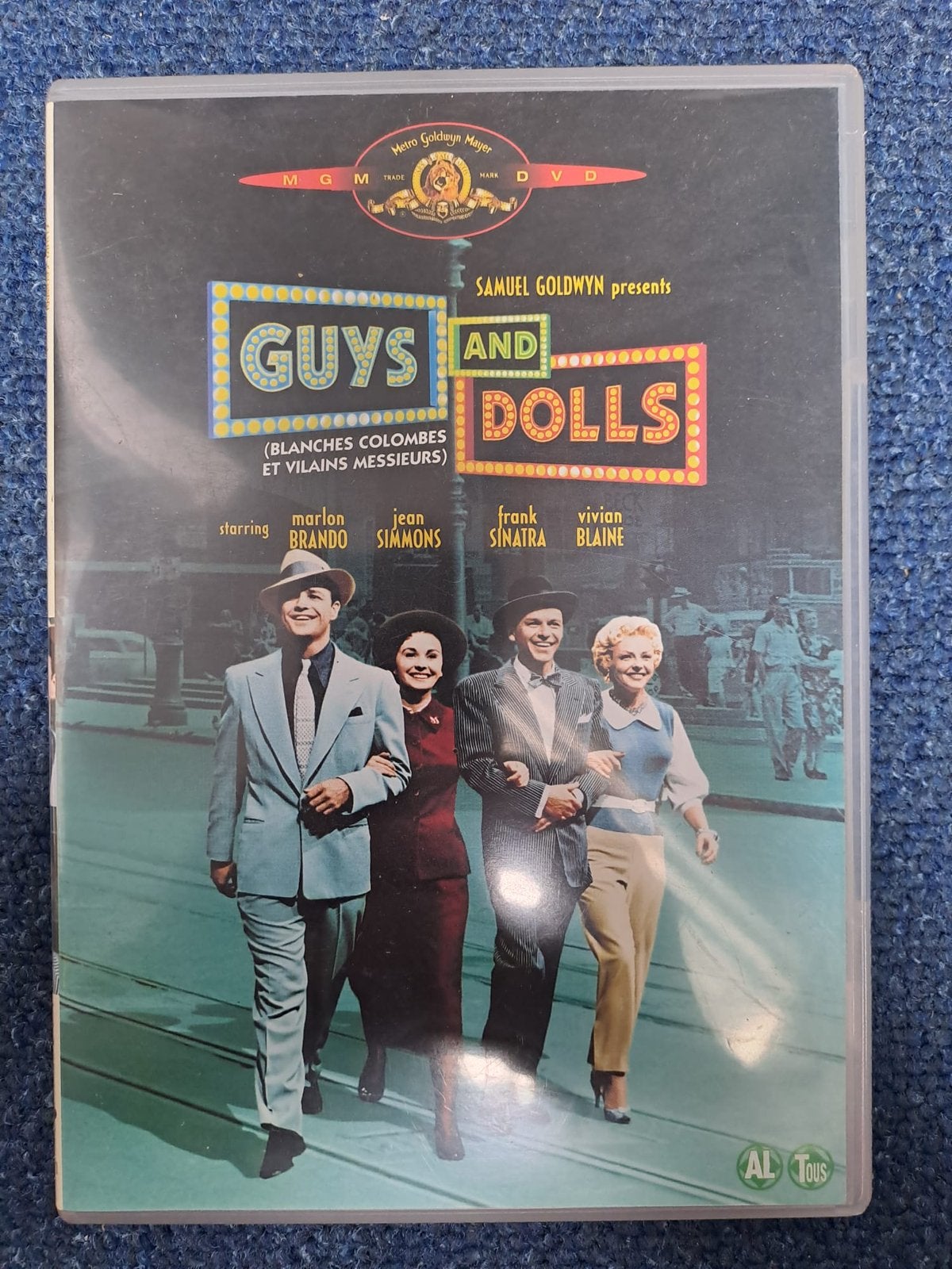 Guys and Dolls (dvd), Alle leeftijden, Ophalen of Verzenden, Zo goed als nieuw, Drama
